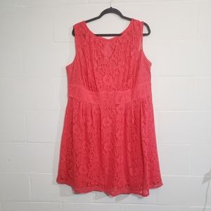 Floral lace dress